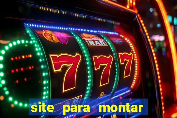 site para montar time de futebol